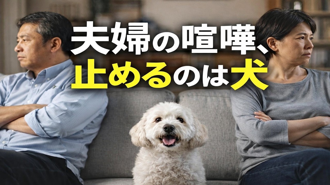 夫婦喧嘩の仲裁役は、いつも尻尾を振るアイツだった　ー静かな朗読－