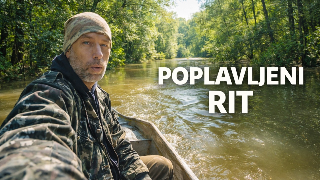 Vožnja kroz poplavljeni Kopački rit