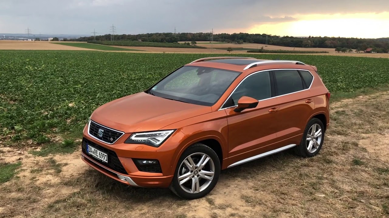 2018 SEAT Ateca FR 4drive DSG - Samoa Orange - Exterior Interior - Look Drive