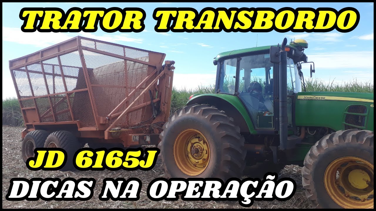 TRATOR TRANSBORDO | Dicas na Operação
