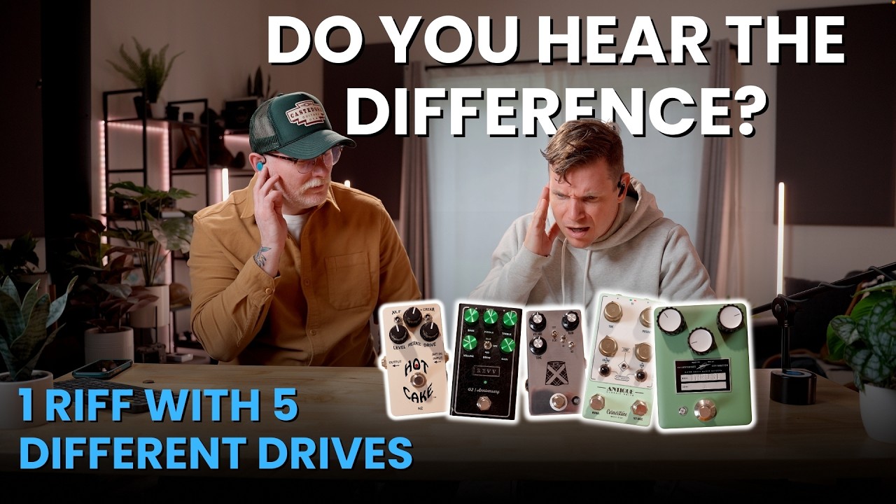 5 Drives and the same riff - How different could they be?