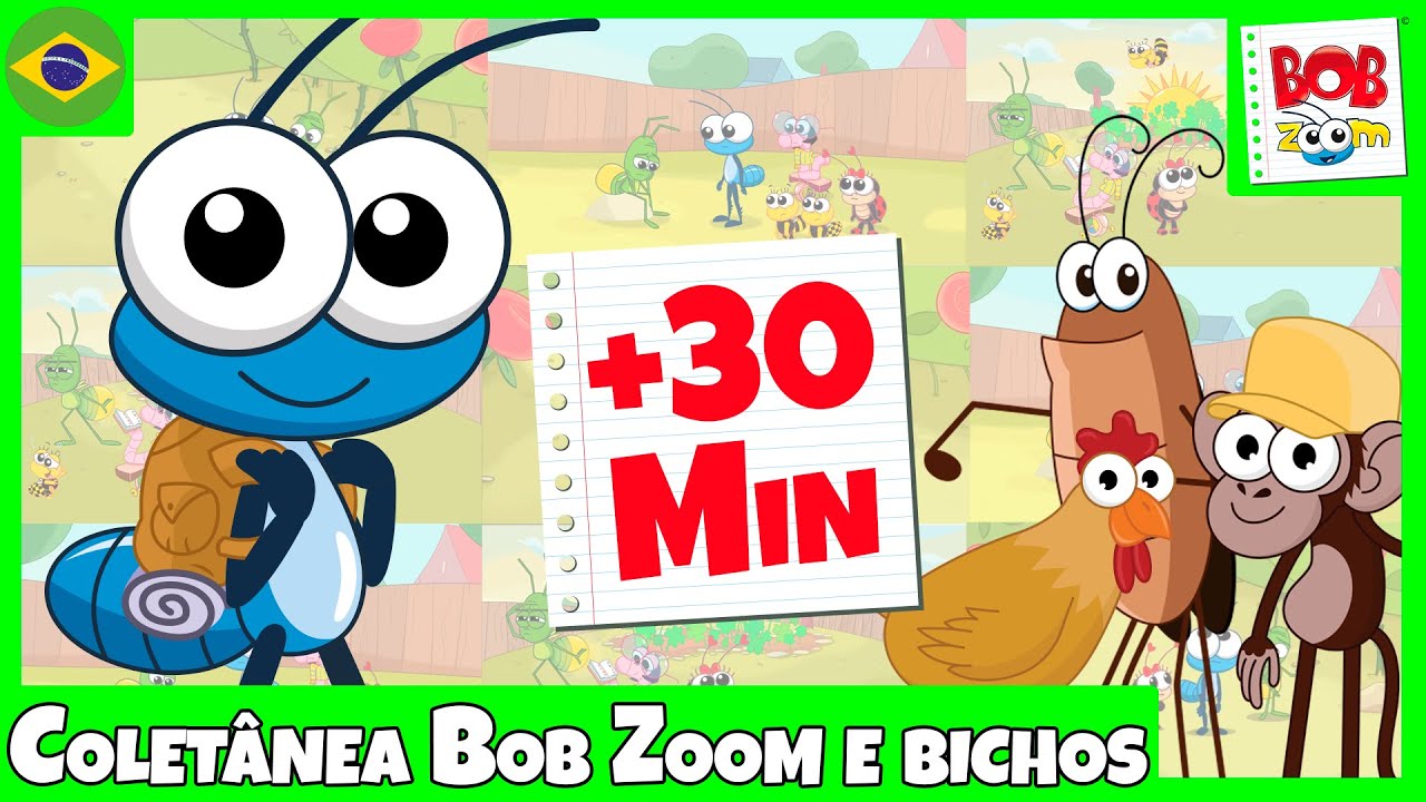 Coletânea Bob Zoom e os Bichos  l @Bob Zoom​ l Vídeo Infantil Oficial | Cantigas para dançar