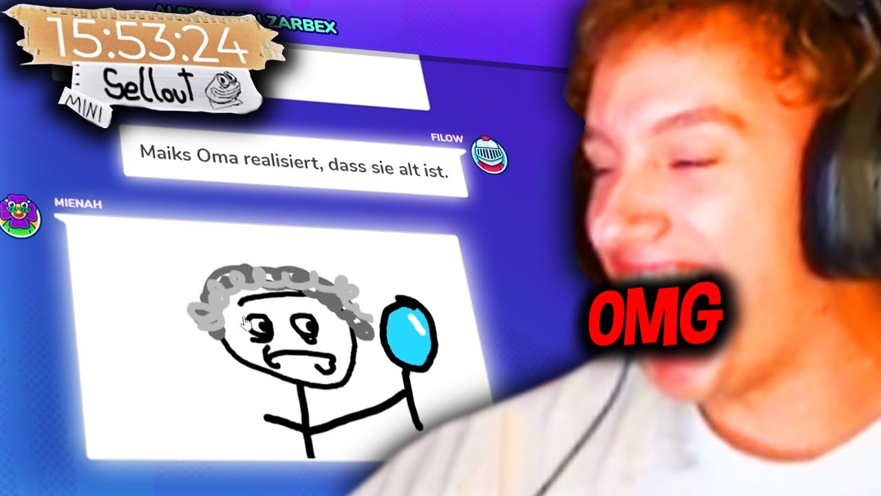 Die LUSTIGSTE Gartic Phone Runde ever!! 😂| Gartic Phone
