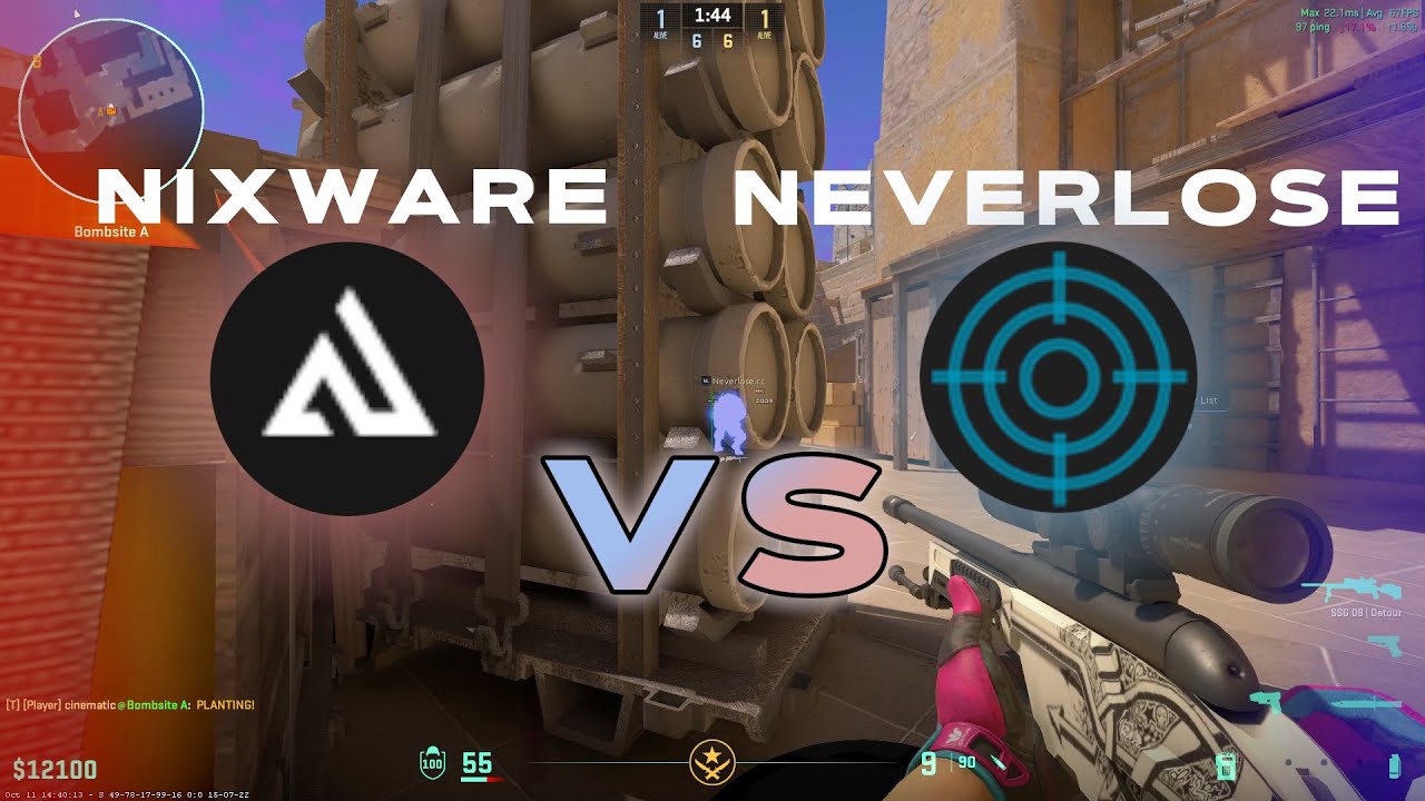 Nixware.cc VS Neverlose.cc | CS2 HvH