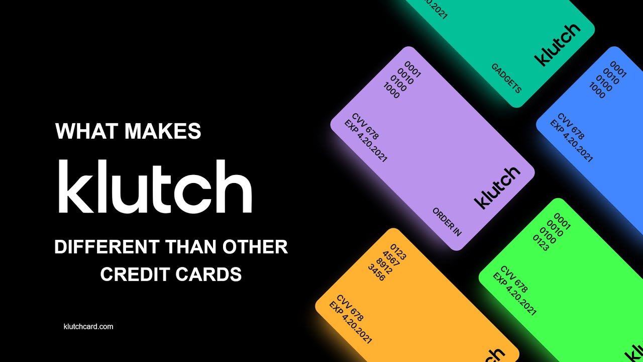 What makes Klutch different than other credit cards
