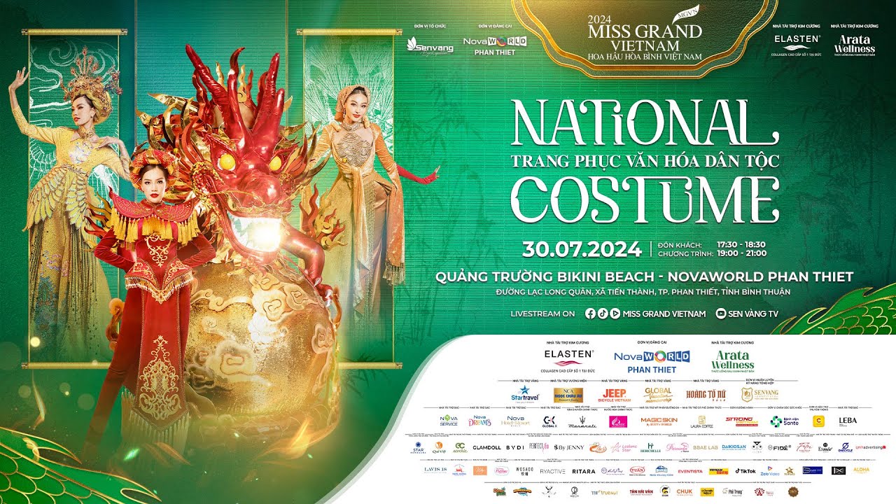 ĐÊM THI TRANG PHỤC VĂN HOÁ DÂN TỘC - NATIONAL COSTUME SHOW - MISS GRAND VIETNAM 2024 - FULL SHOW