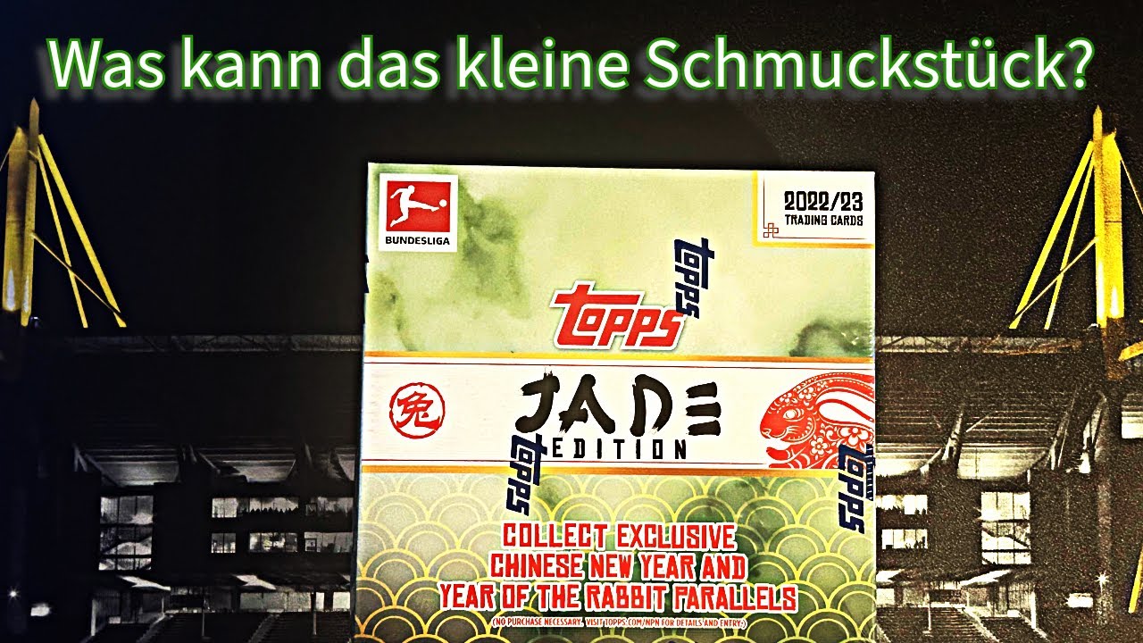 Topps Bundesliga JADE 2022/23 Box Break 💥 Coole Hits im chinesischen Stil? 🧐
