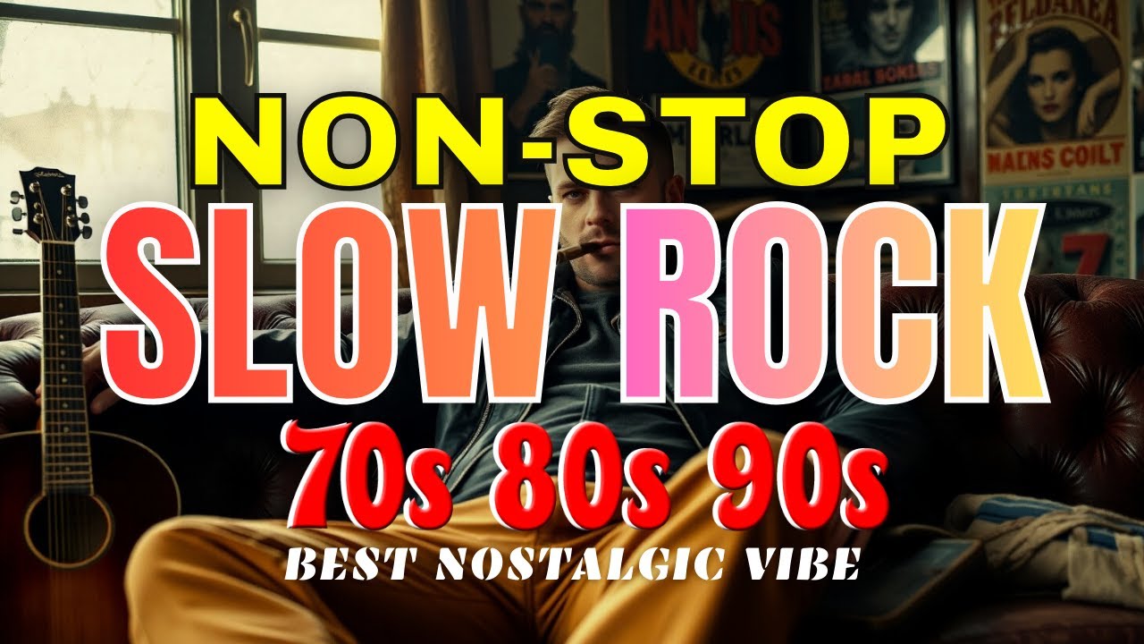 Best Slow Rock Love Songs Nonstop 🎸 Rock Ballads 70s 80s 90s 💖 Classic Soft Rock Medley