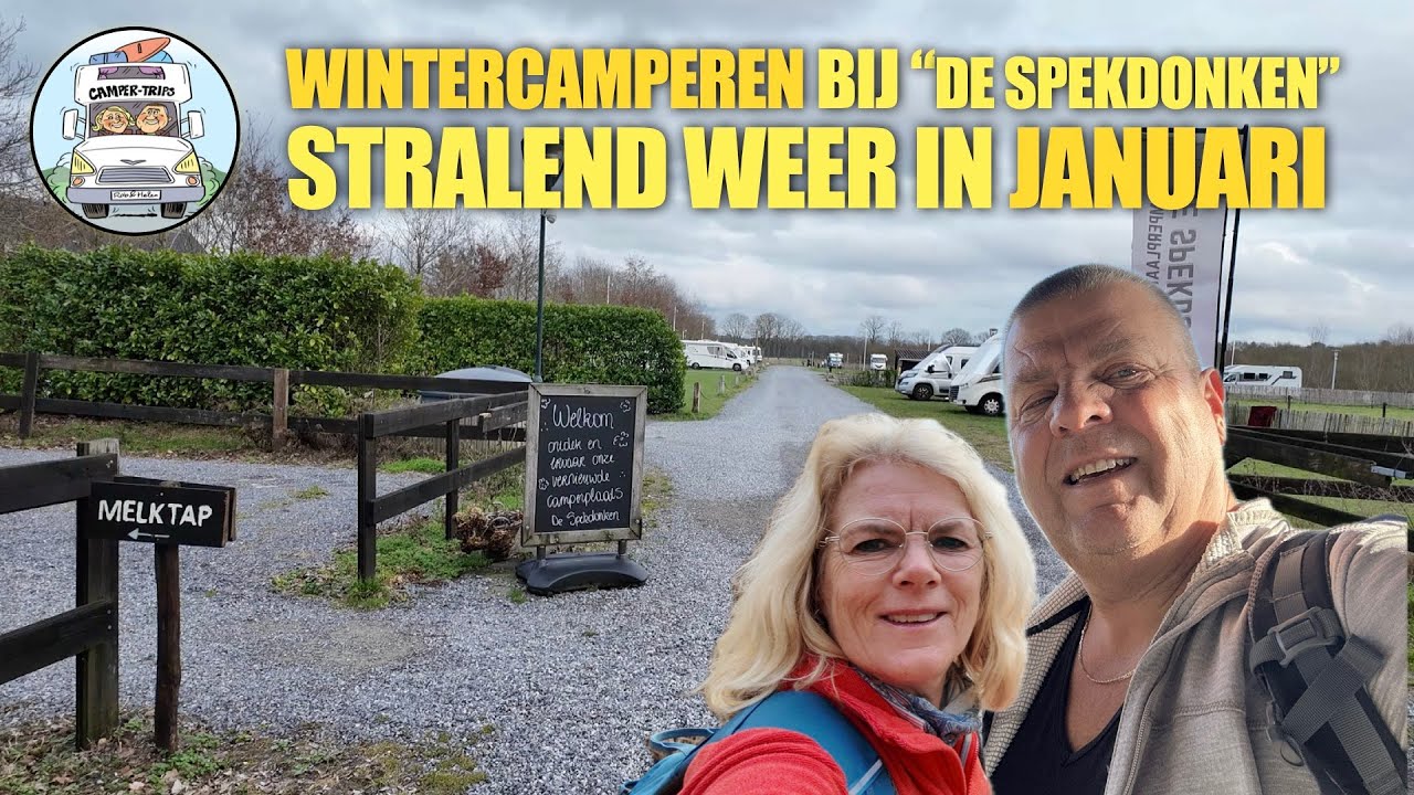 WINTERCAMPEREN BIJ DE SPEKDONKEN | STRALEND WEER IN JANUARI #189