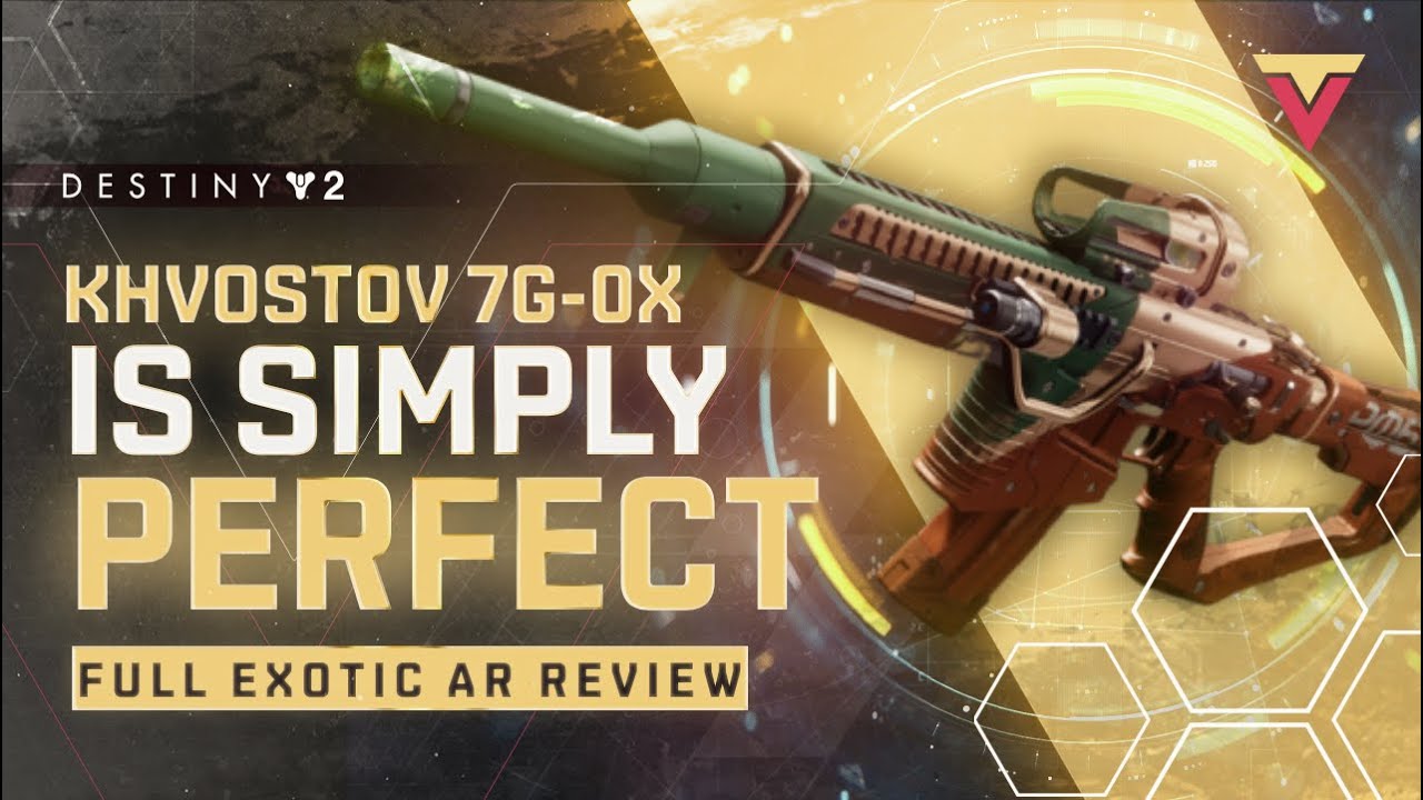 The Exotic KHVOSTOV is Simply Perfect in Destiny 2 The Final Shape