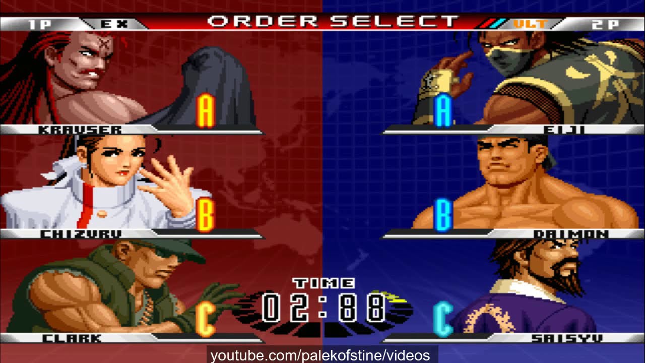 KOF 98 UM - Evil UP VS Baozi (包子) [Random Select FT10]