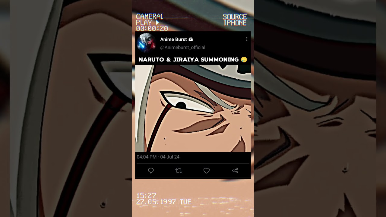 Naruto & Jiraiya Summoning Jutsu 🥲 || #shorts #shortvideo #naruto #narutoshippuden #jiraiya #viral