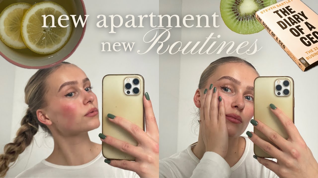 weekly vlog: getting back into routines + night routine