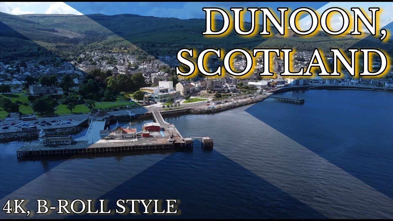 4K | Dunoon, Scotland | B-Roll Style | Family Short Holiday