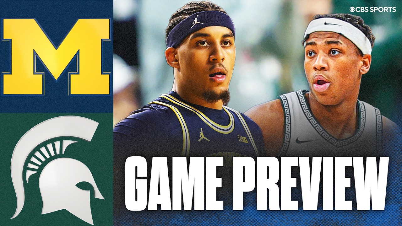 No. 3 Michigan vs No. 7 Michigan State Game Preview: Predictions & Best Bets | College Basketball