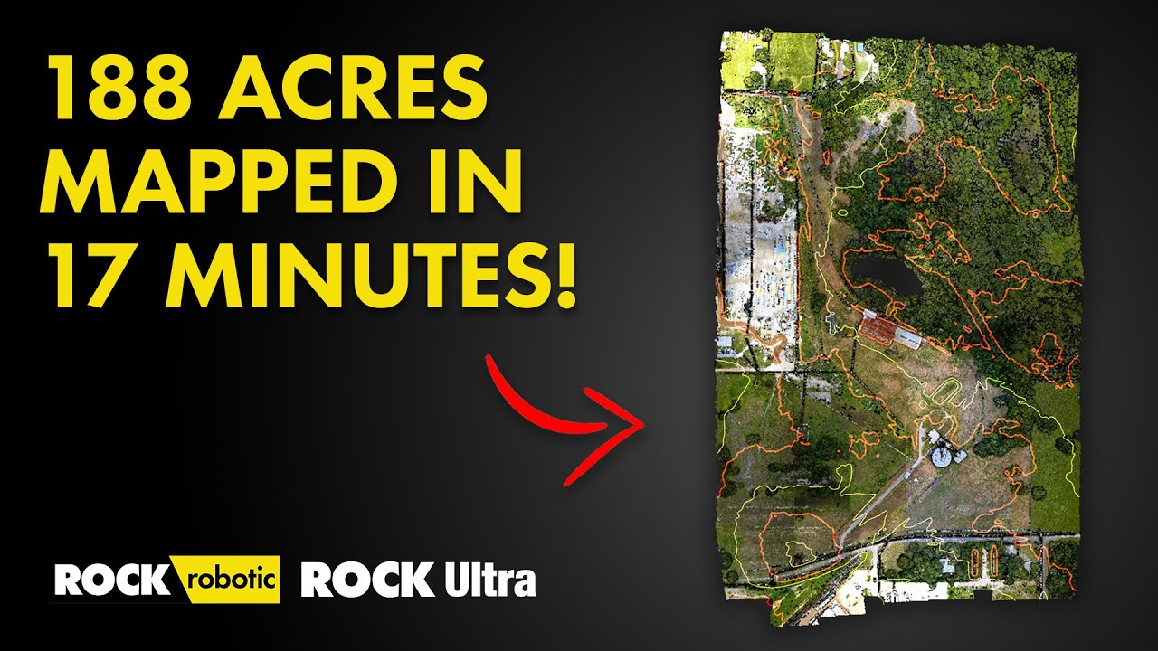 Drone LiDAR Accuracy Meets Speed: Land Survey Dataset Fly-Through | ROCK Ultra