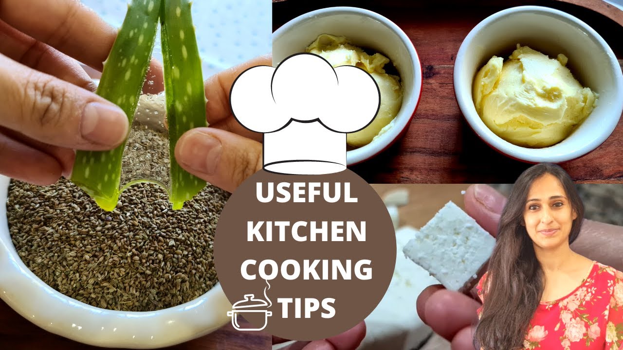 12 Useful Cooking Tips & Kitchen Tricks That Will Save Your Time | Indian Kitchen Tips and Hacks!