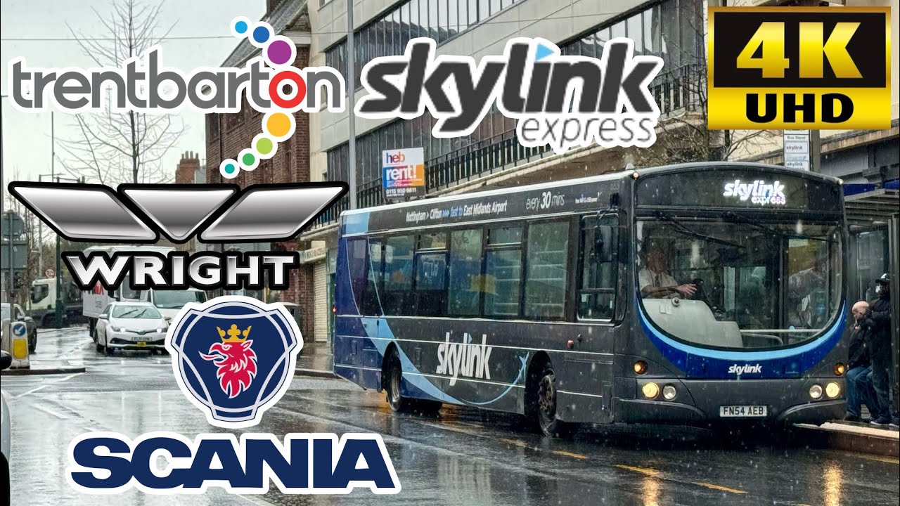 [Trentbarton: Skylink Express Nottingham City to East Midlands Airport] Wright Solar Scania L94UB