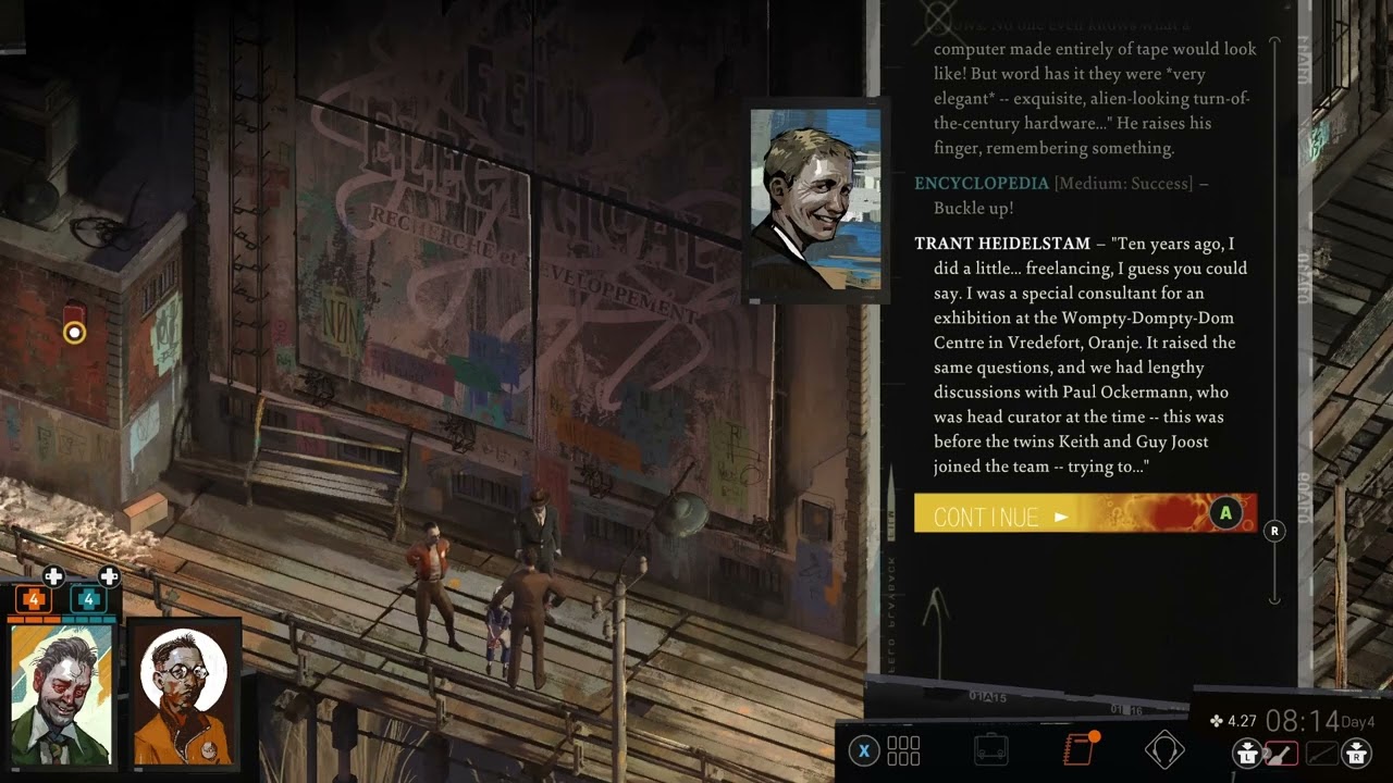Disco Elysium - Trant: 