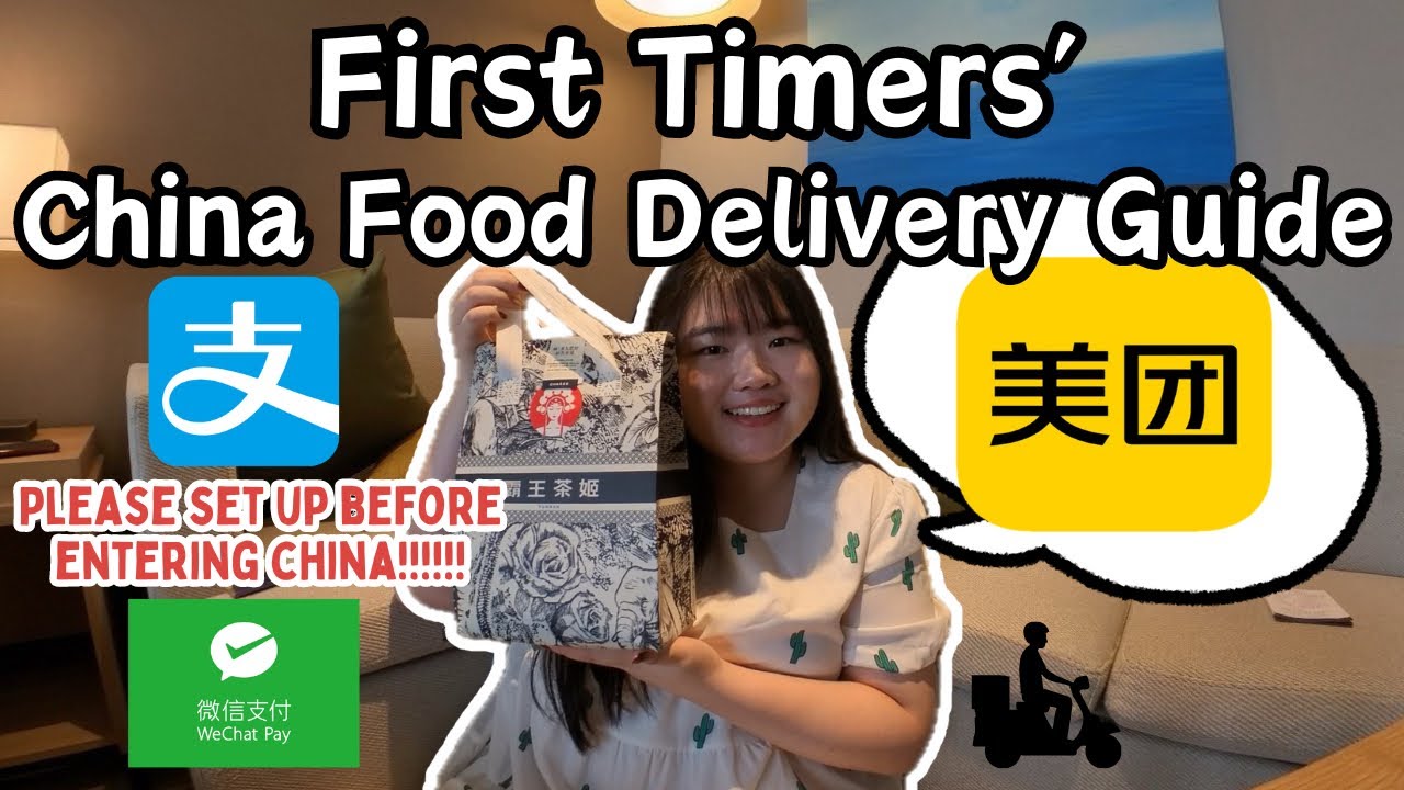 How to Order Food Delivery in China? | Setting up Alipay & WeChat Pay