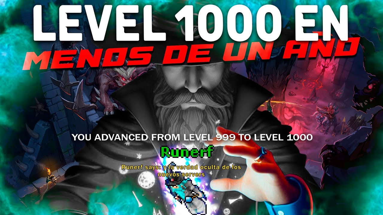 Tibia - ¿Cómo Subir a Nivel 1000 en Menos de 1 Año? 💪🔥 La Verdad Sobre los Nuevos Servers