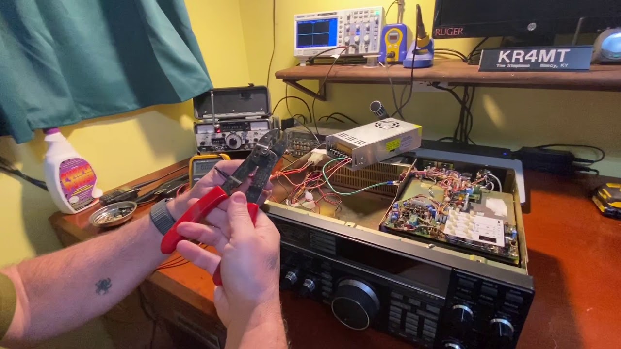 ICOM IC-761 POWER SUPPLY REPLACEMENT 2020 by TIM