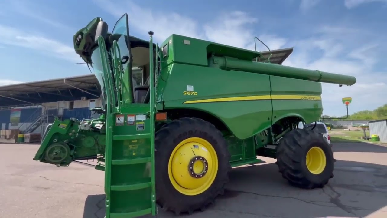 БВ ТЕХНІКА І Комбайн John Deere  S670 І РДО УКРАЇНА