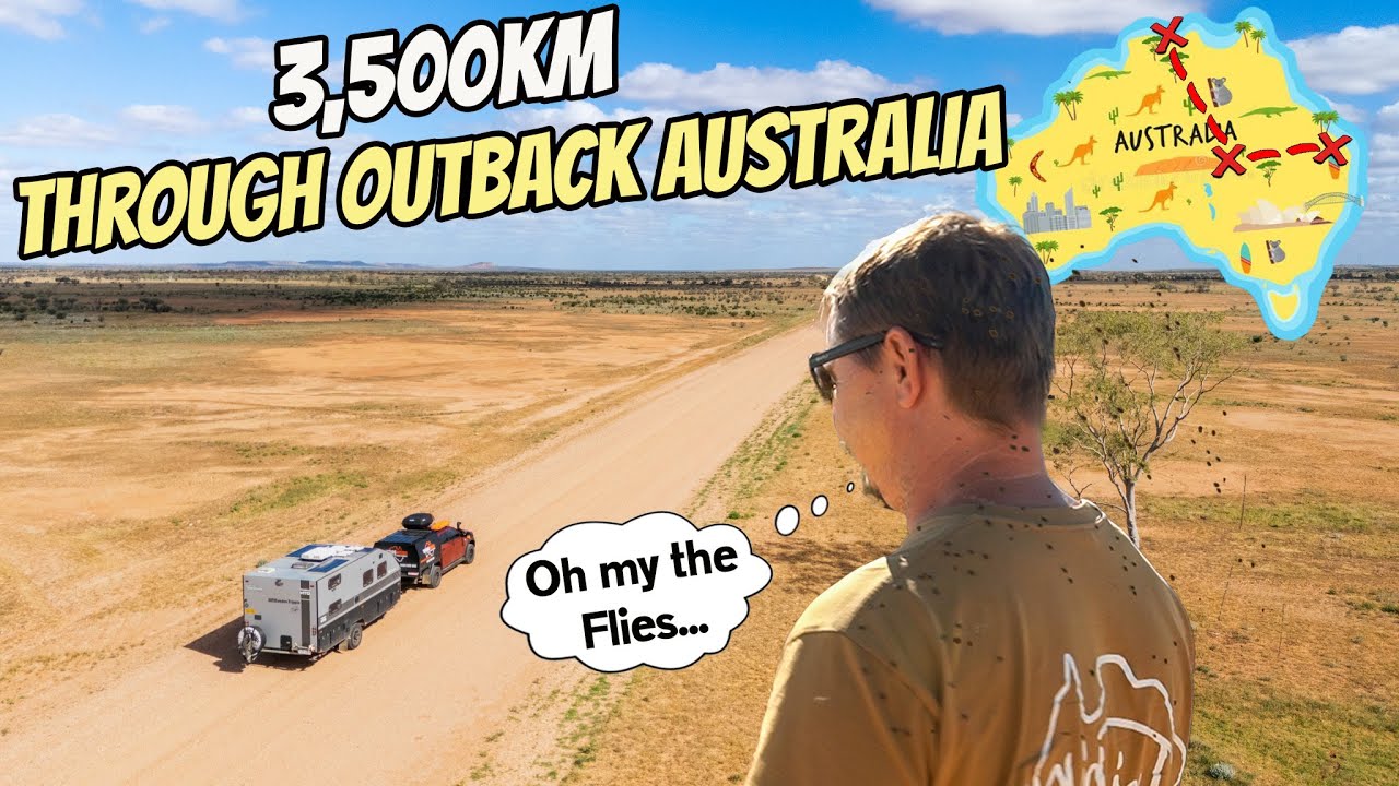We’re travelling 3500km through outback Australia
