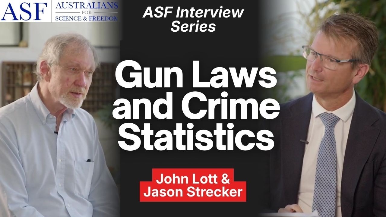 John Lott - Guns and Crime. Interviewed by Jason Strecker for Science and Freedom