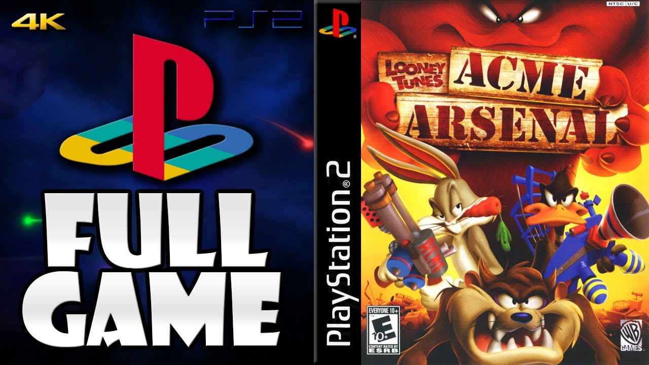Looney Tunes: Acme Arsenal (PS2) - Full Game Walkthrough / Longplay [4K60ᶠᵖˢ UHD]
