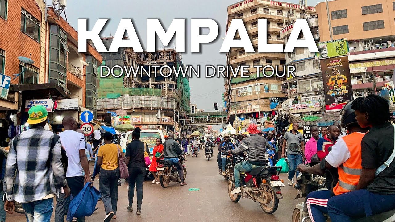 Inside the Heart of Kampala City | Drive Tour in 4K