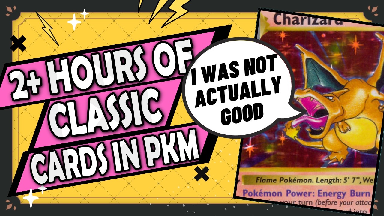 2+ Hours of Classic Pokemon Cards To Fall Asleep To