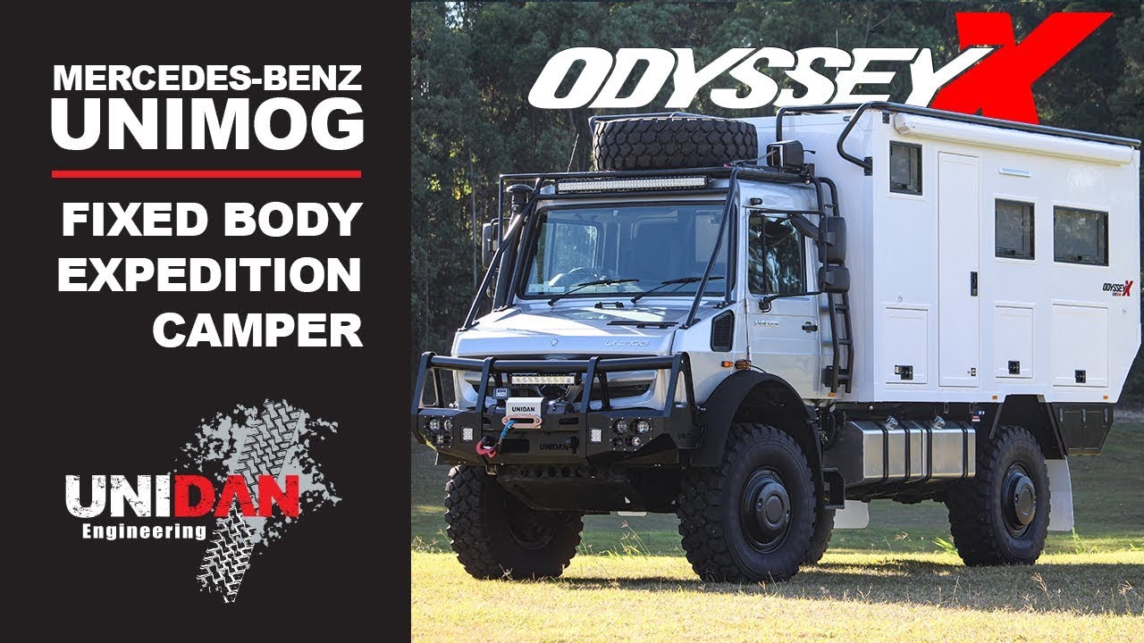 U5023 Unidan Odyssey X -  Unimog Expedition Vehicle | UNIDAN ENGINEERING