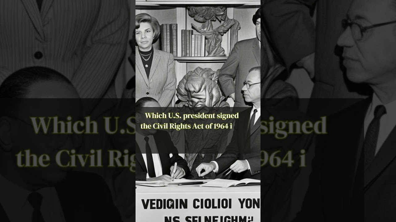 Civil Rights Act of 1964 #ottoman #subscribe #ww2