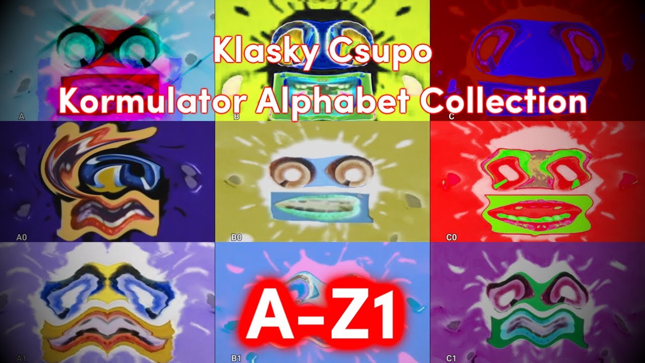 Klasky Csupo Kormulator Alphabet Collection (A-Z1)