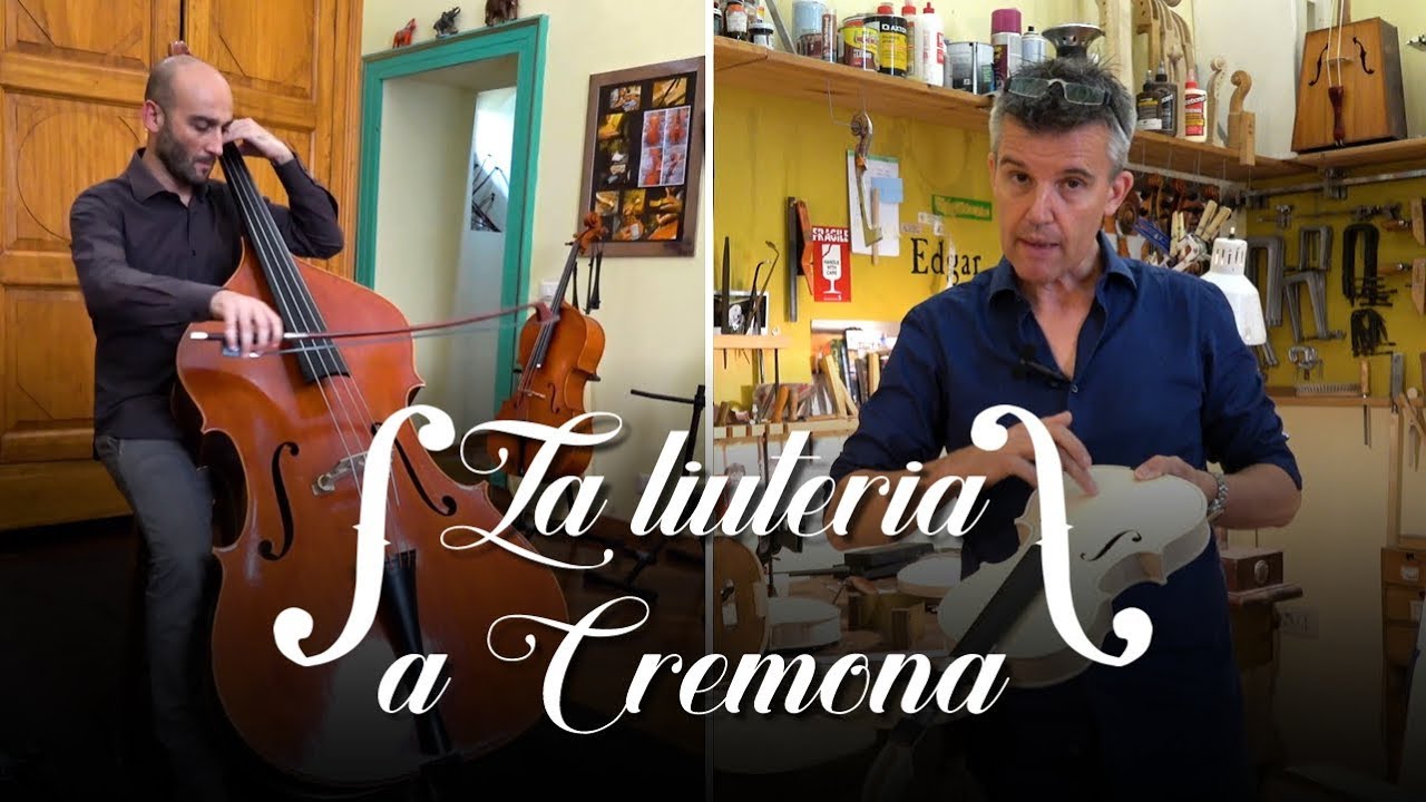 L'arte della liuteria a Cremona con Emanuele Ammendola e Edgar Russ!
