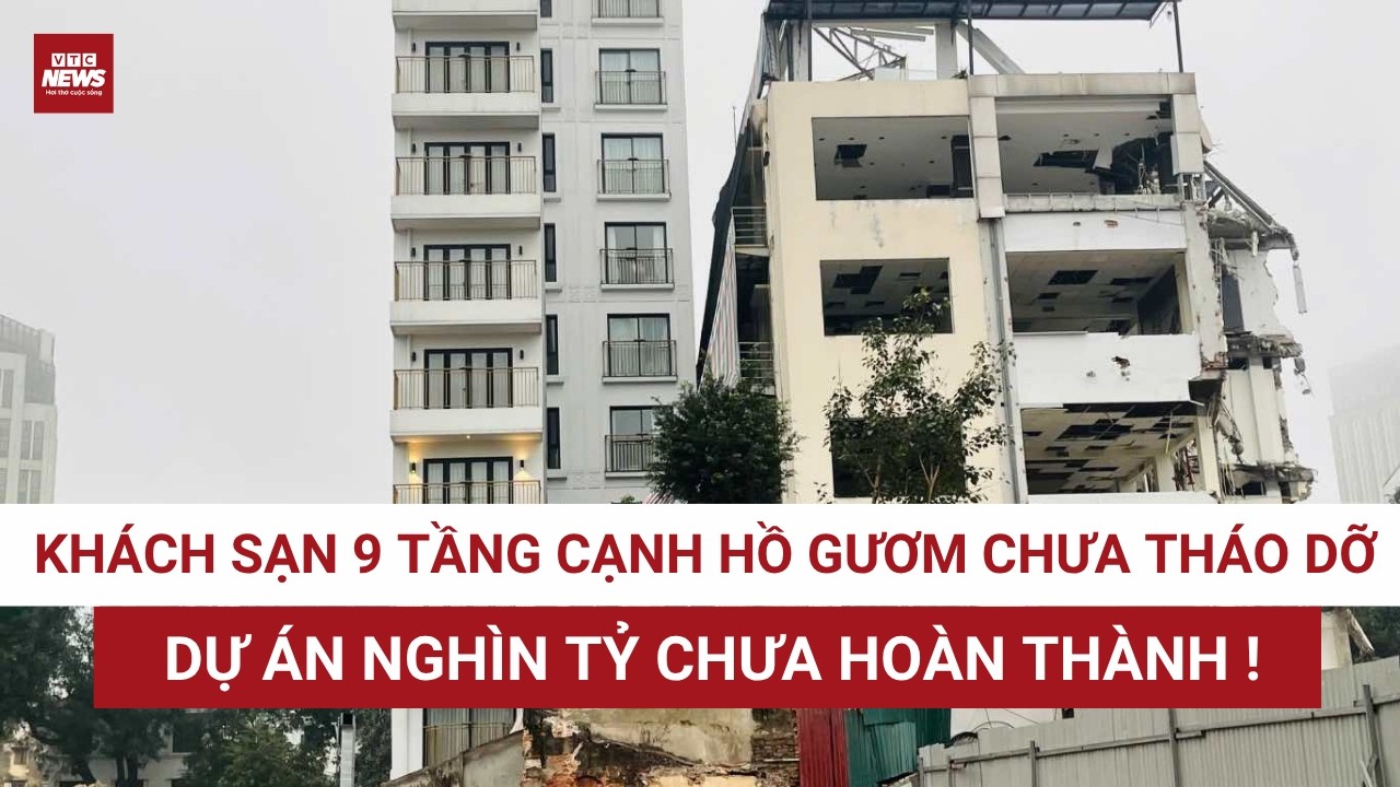 Điểm nghẽn dự &aacute;n quảng trường Hồ Gươm: Kh&aacute;ch sạn 9 tầng tr&ecirc;n 