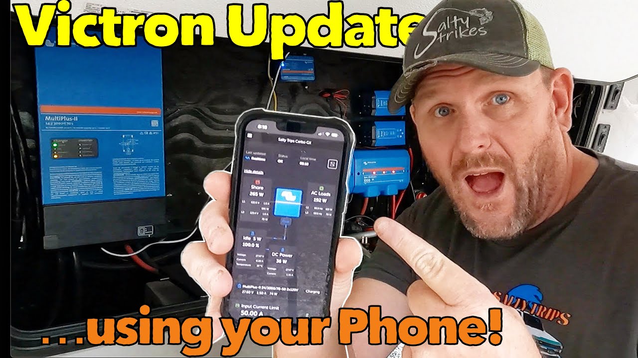Обновление прошивки Victron VRM Portal для Multiplus II