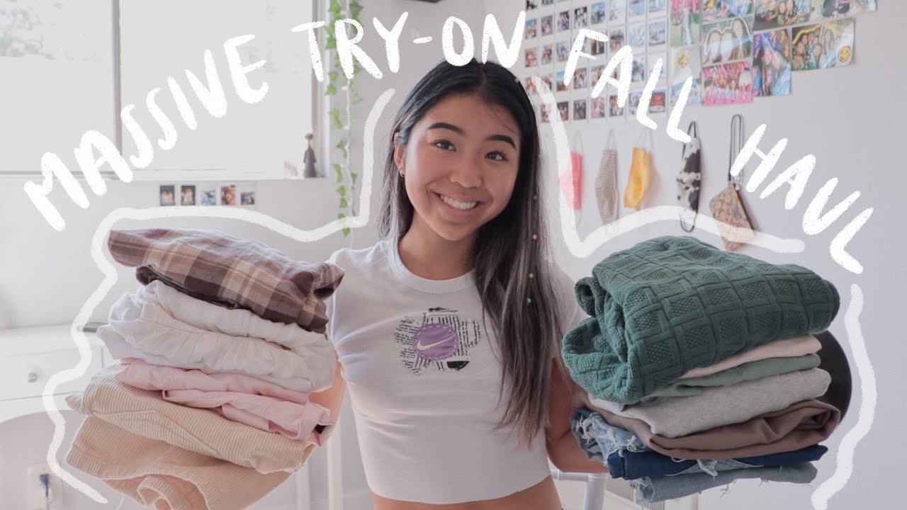 huge try-on clothing haul!!