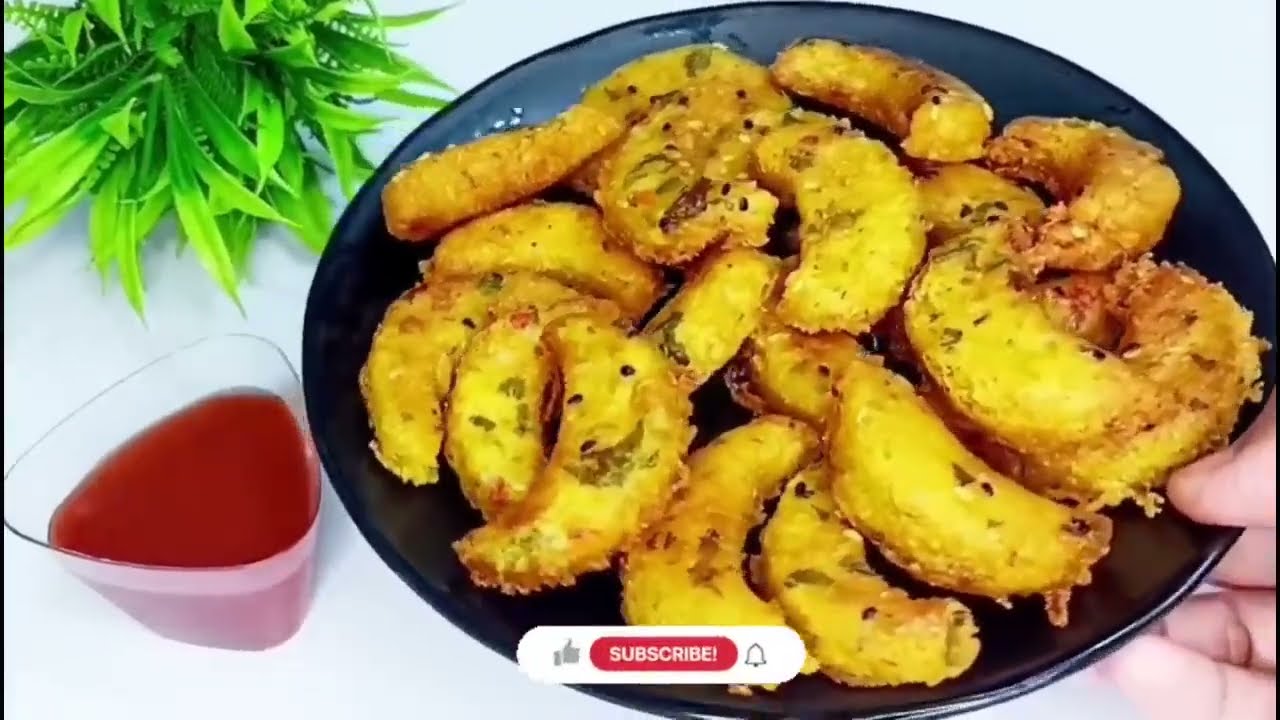 केवल 1 कच्चे आलू से नया गरमा गरम कुरकुरा नाश्ता जो भी खाए खाता ही जाए | Crispy kacche aalu ka nashta