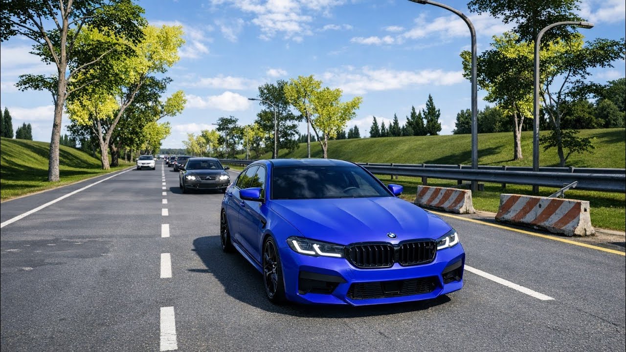 Realistic BMW M5 E60 No Brake Challenge 🚗💨 | Extreme Speed
