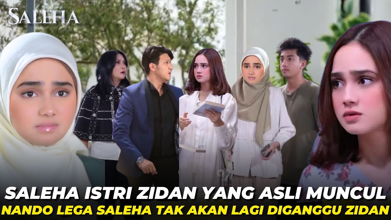 ISTRI ZIDAN MUNCUL ! NANDO & SALEHA LEGA - SALEHA HARI INI SABTU 14 DESEMBER 2024 Ep 208