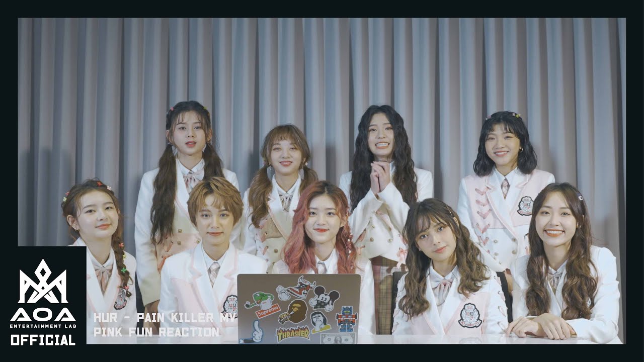 HUR Pain Killer MV - PINK FUN Reaction[ENG]