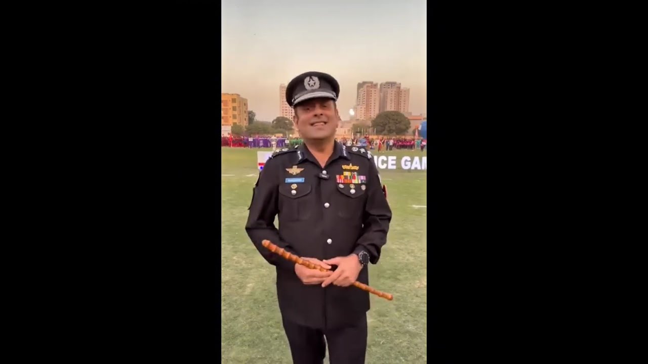 SINDH POLICE GAME 2025 OPINING SERMANY HALF MARATHON OPINION BY DIG TRAFFIC SYED PIR MUHAMMAD SHAH