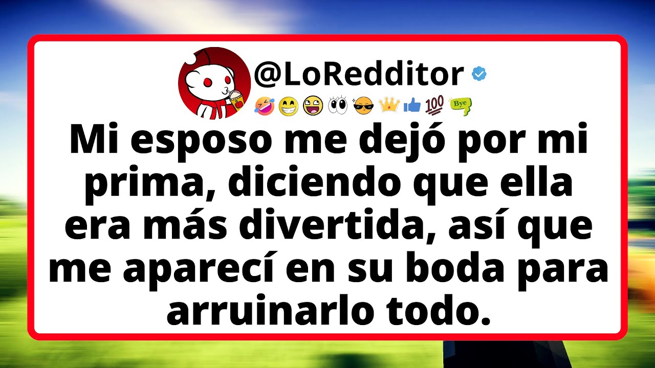 Mi esposo me dejó por mi prima, diciendo que ella era más divertida, así que me aparecí en su boda.