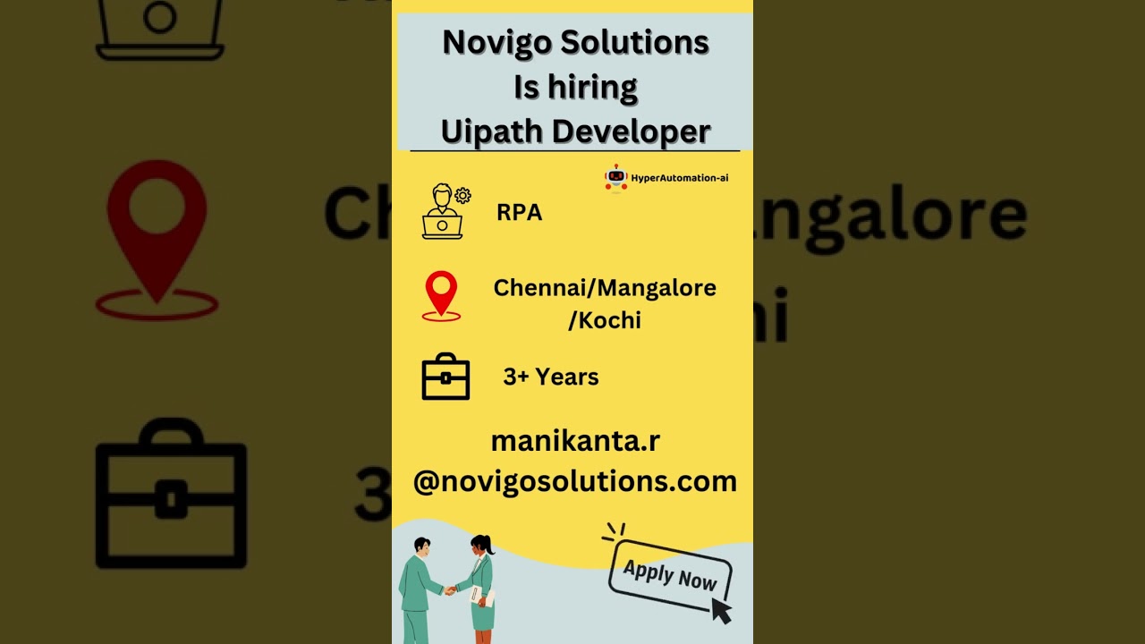 RPA Job Openings | Apply Now 