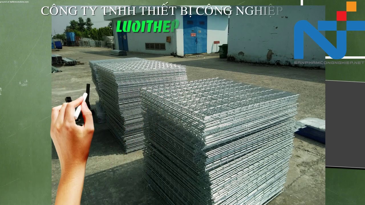 Lưới thép hàn mạ kẽm, lưới thép hàng rào sơn tĩnh điện