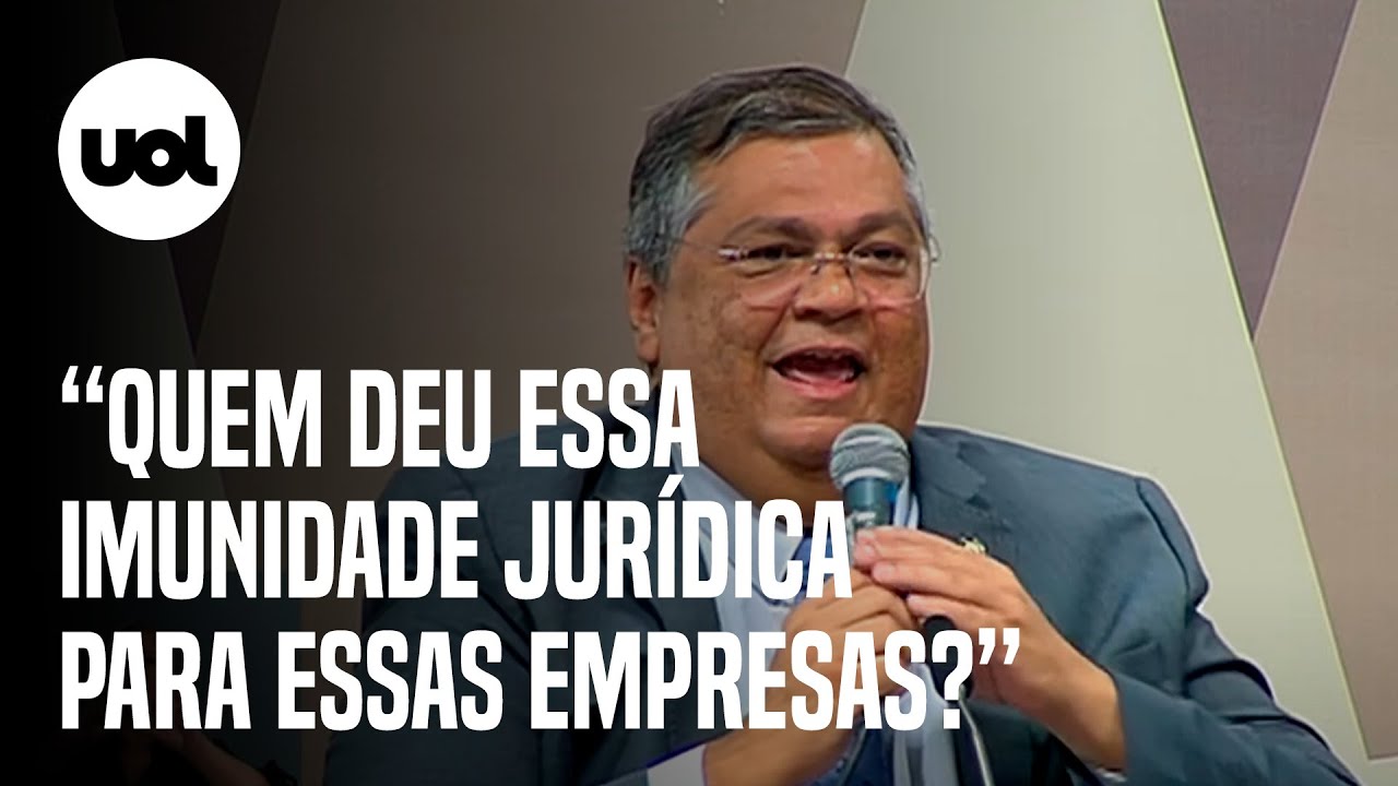 Flávio Dino diz que plataformas digitais querem 'chantagear' e 'ameaçar' os poderes políticos