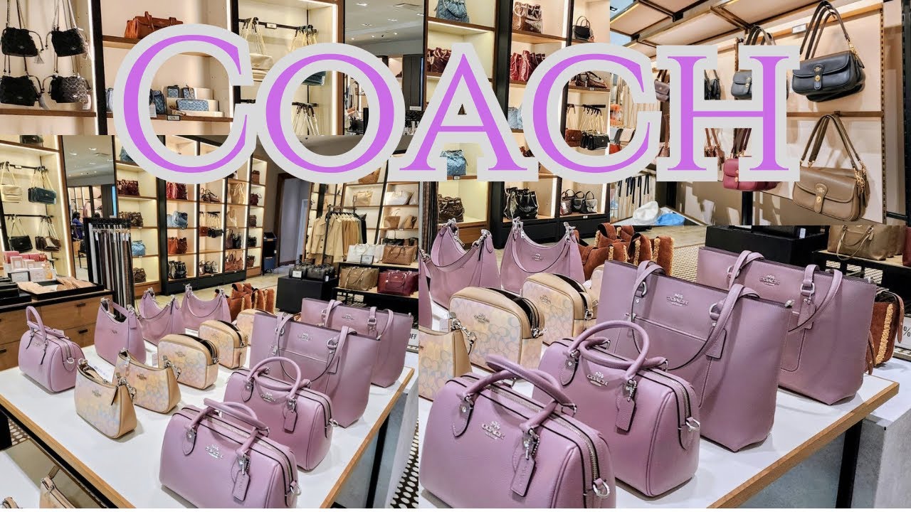COACH OUTLET NEW ARRIVAL | HANDBAGS LAVENDER COLOR SPRING 2026 FOR ONLY $199... 