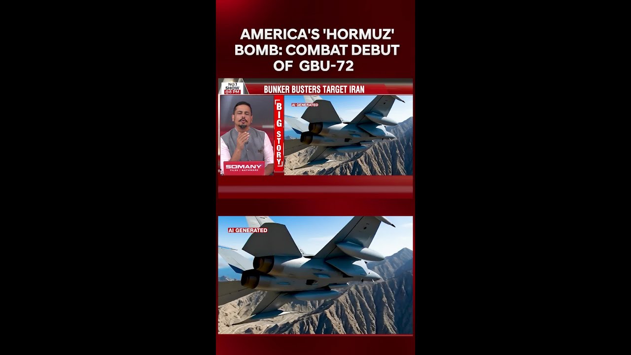 Иранская война | Объяснение: как бомба GBU-72 влияет на военную стратегию США
